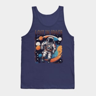 lost in space (flying astronaut) Tank Top